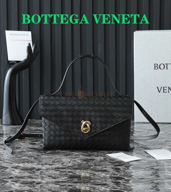 B0tt*ga Ven*ta BV Knot Clutch Intrecciato Leather Shoulder Bag Size 25*505*16CM