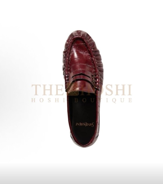 Sa1nt Lau*nt Y51 Logo Le Loafers Red  Master Quality