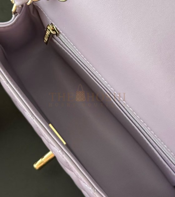 Ch**el Classic Flap Small Bag Lambskin Purple Size 20cm Master Quality