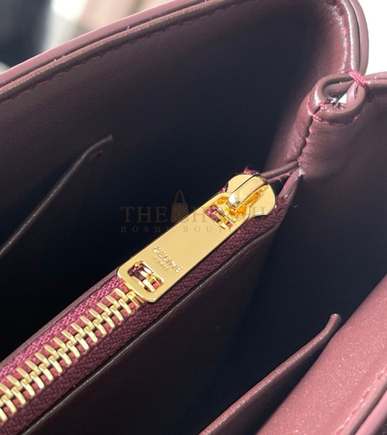 Ce1i*e Teen Nino Soft Calfskin Shoulder Bag Triomphe Gold Hardware 20x13x8cm  Master Quality