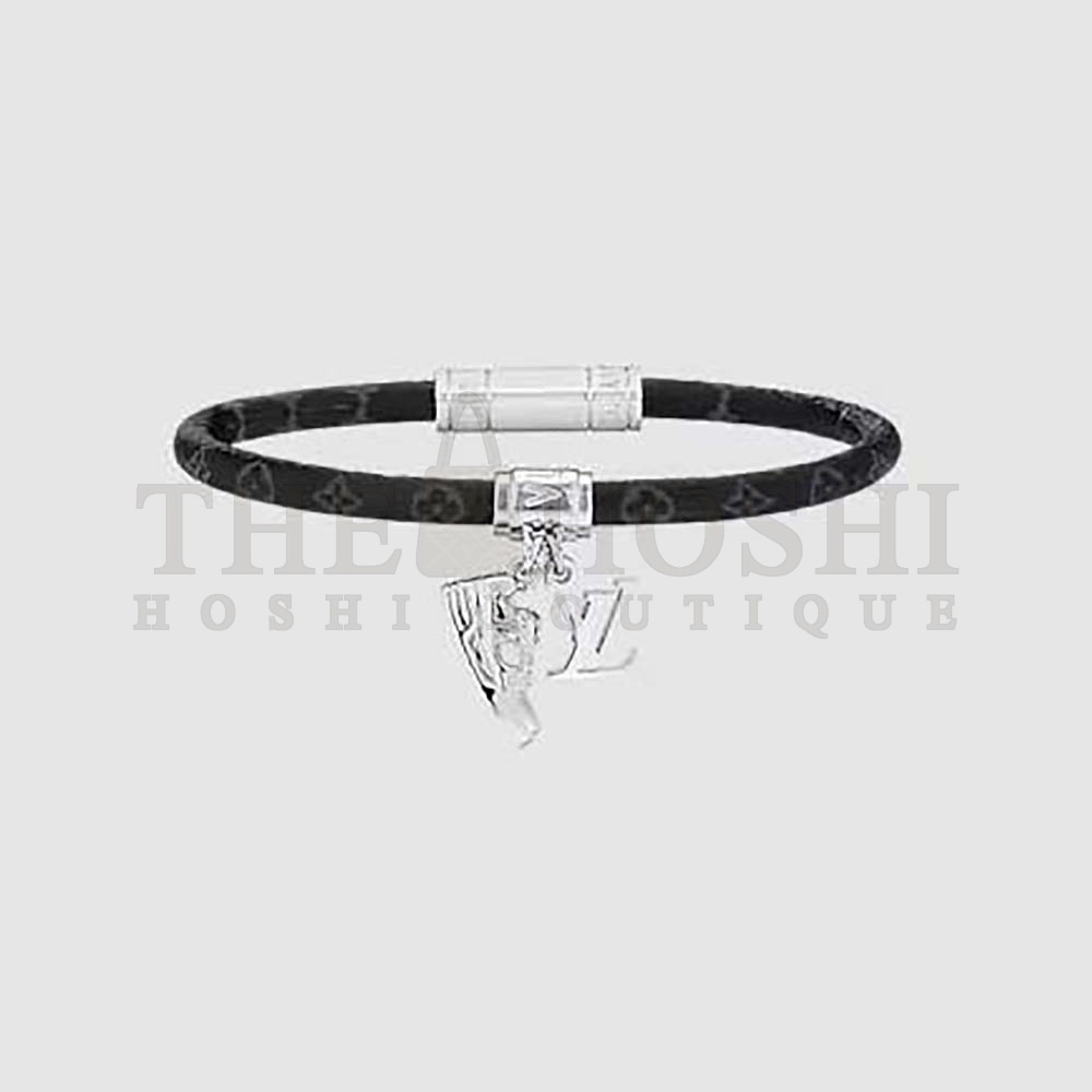 L0vis Vvtt0n Men LV Icon Trainer Leather Bracelet Master Quality