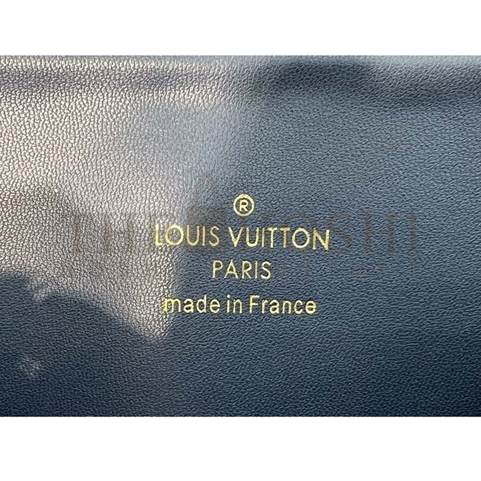 L0vis Vvtt0n LV Women Coussin PM Handbag Blue Lambskin Cowhide Leather Zip Closure Master Quality