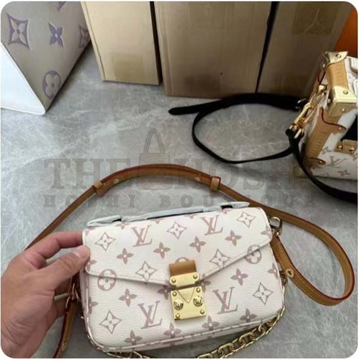 L0vis Vvtt0n LV Women Pochette Metis East West Bag Monogram Dune Coated Canvas Cowhide-Leather Master Quality