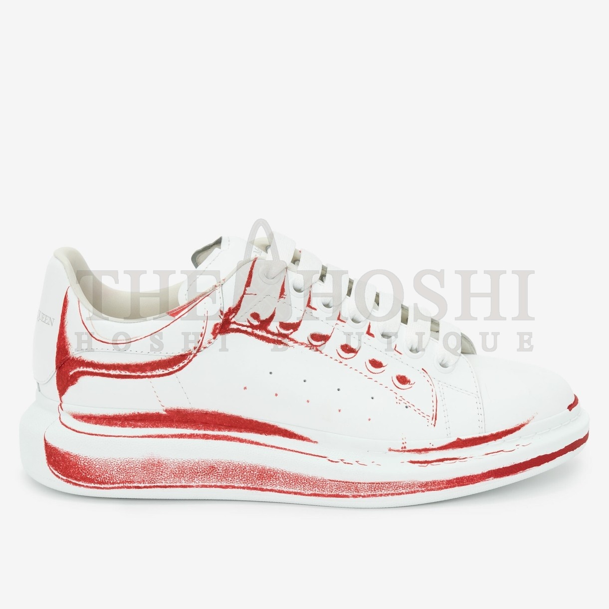 A1exa*der Mcqv*en Women's Oversized Sneakers With Red Printed Master Quality