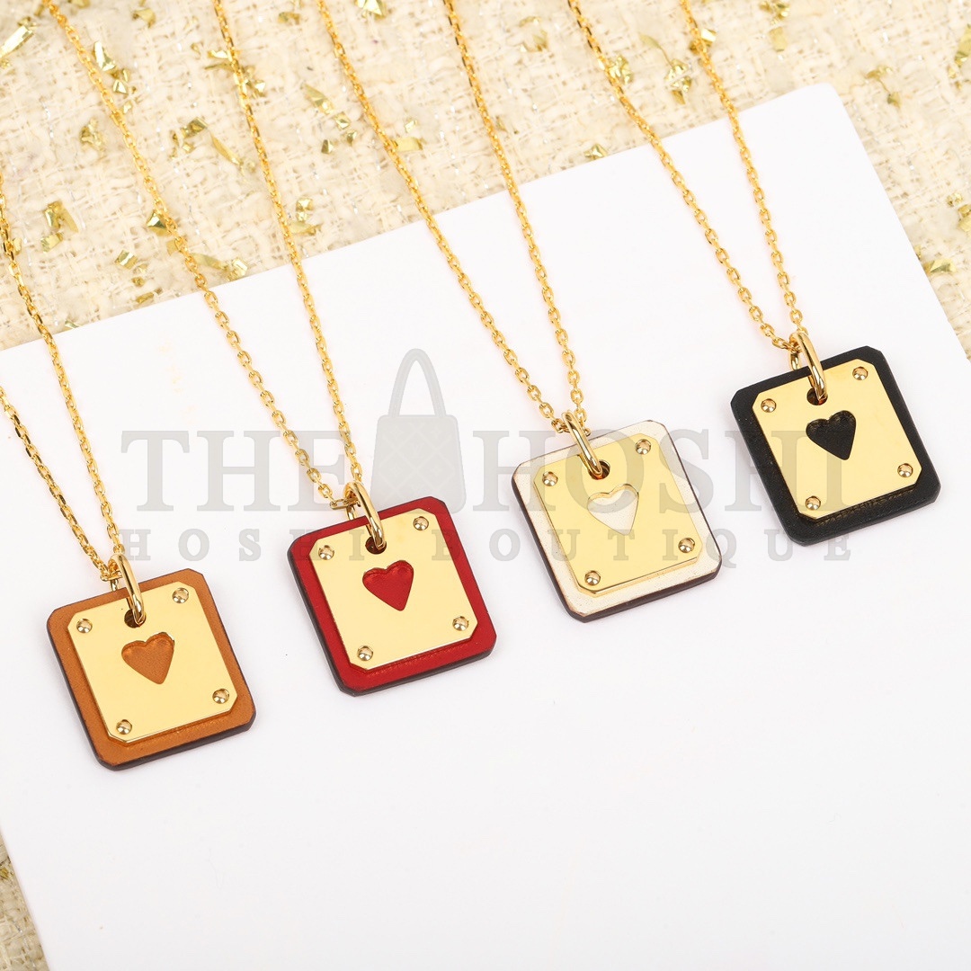 H**me5 Card Necklace with Cowhide Leather Master Quality