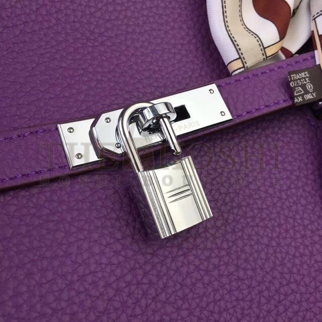 H**me5 Purple Clemence Jypsiere 28cm Bag Master Quality