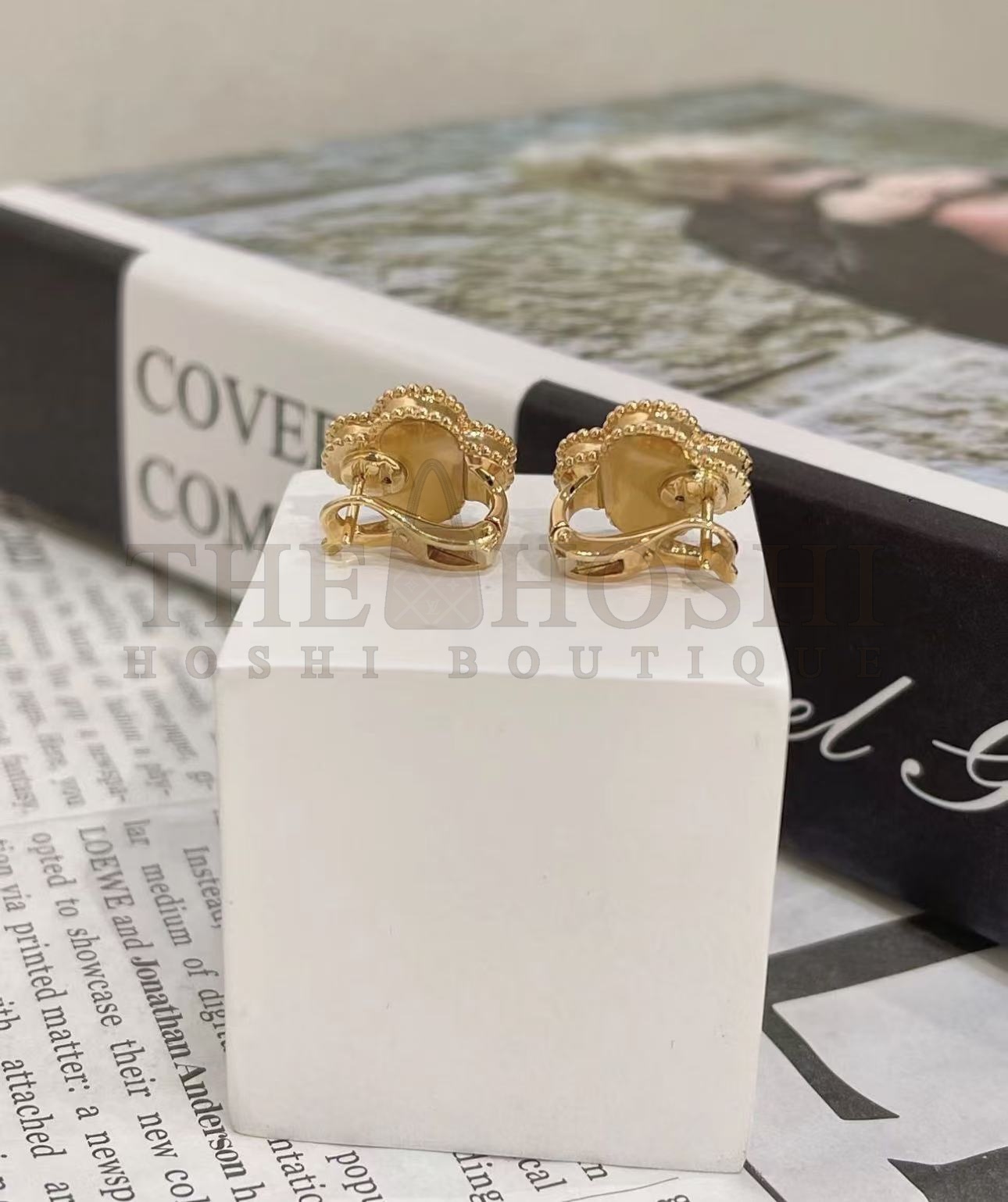 V*n Cl**f & Arpels Clover Earrings Vintage Alhambra earrings Master Quality