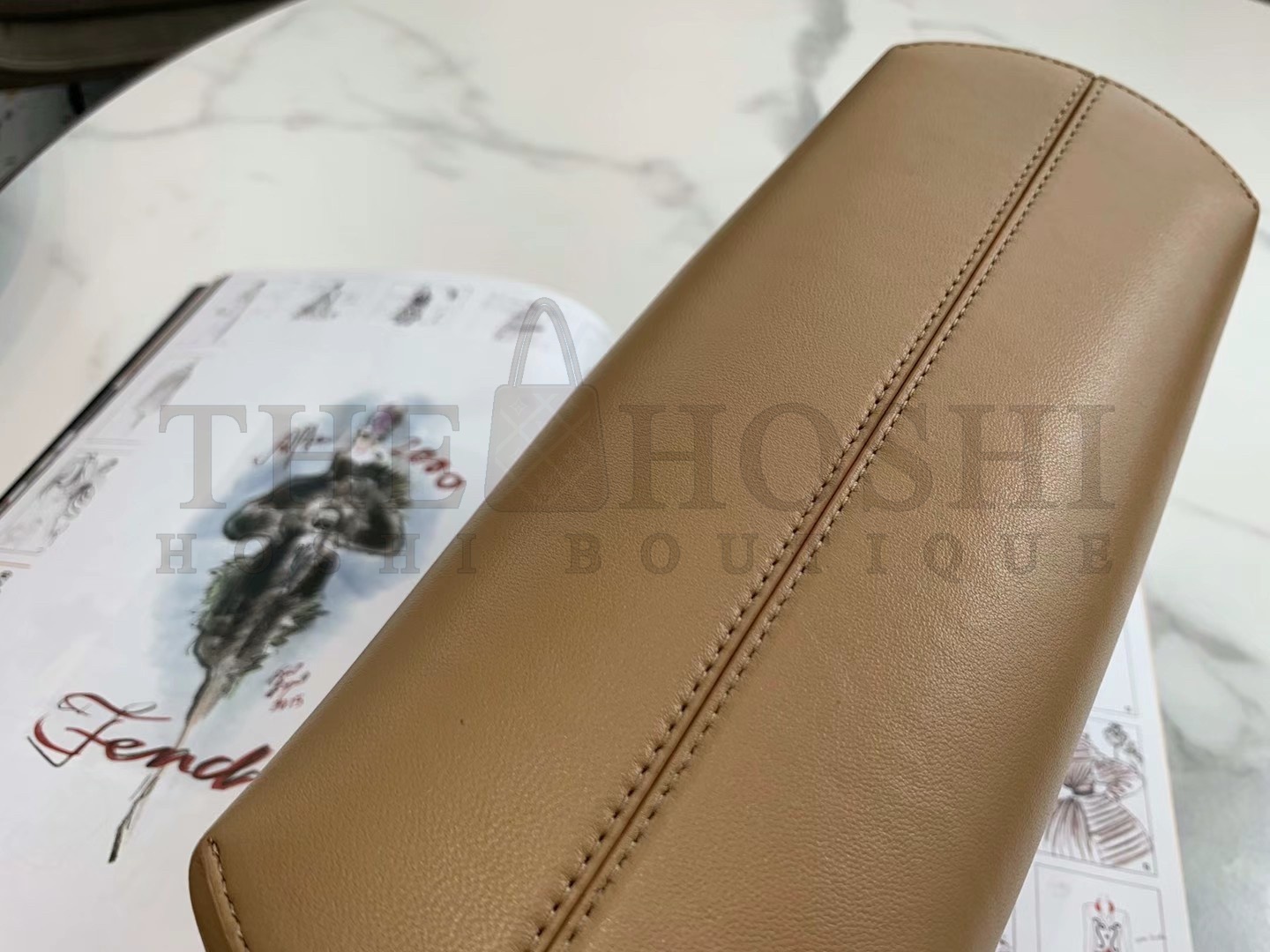 F**di First Small Bag In Light Brown Nappa Leather Master Quality