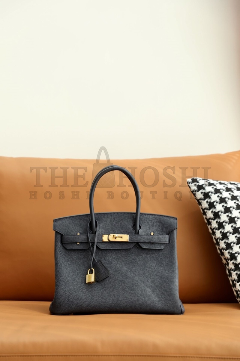 H**me5 Birkin Bags Togo Leather Gold buckle Master Quality