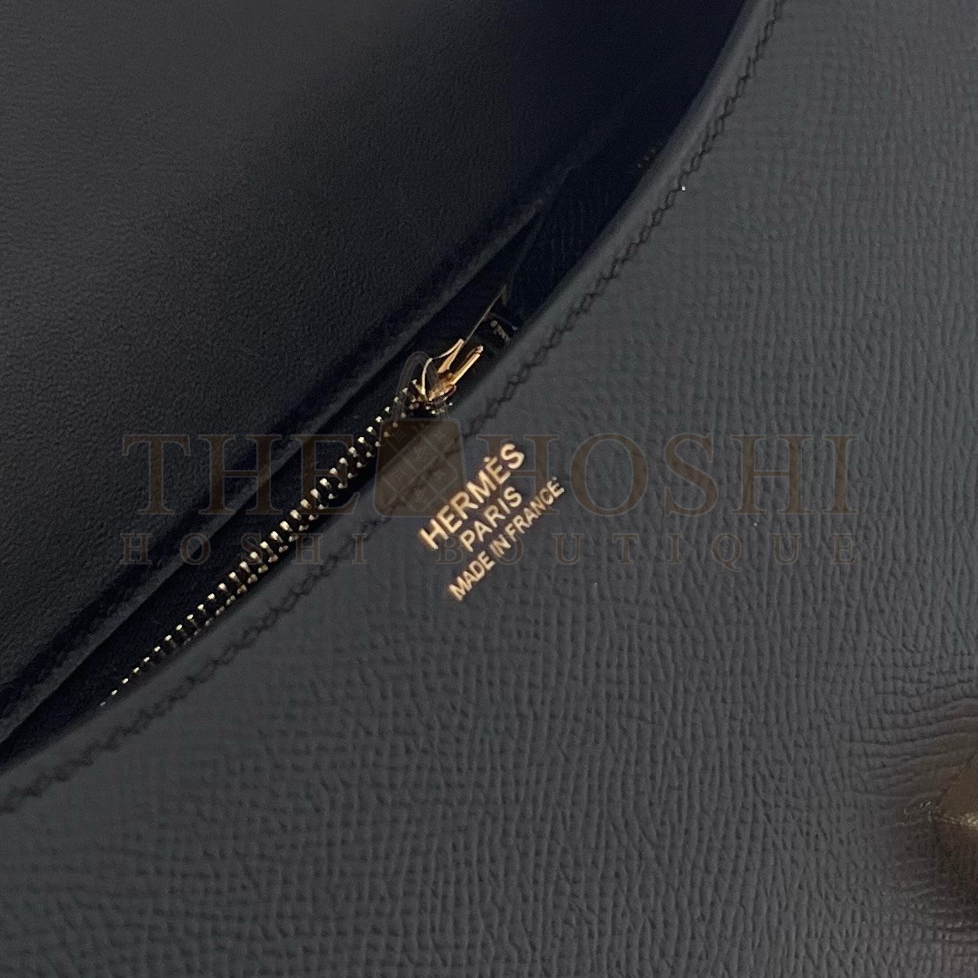 H**me5 Constance 1-24 Mirror Bag In Black Epsom Calfskin Master Quality
