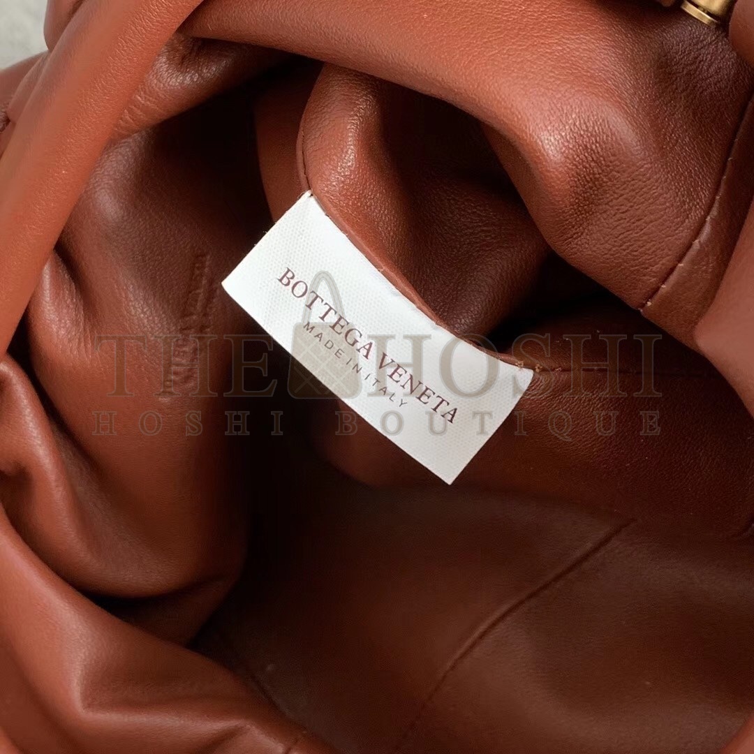 B0tt*ga Ven*ta Pouch Mini Bag In Rust Calfskin Master Quality