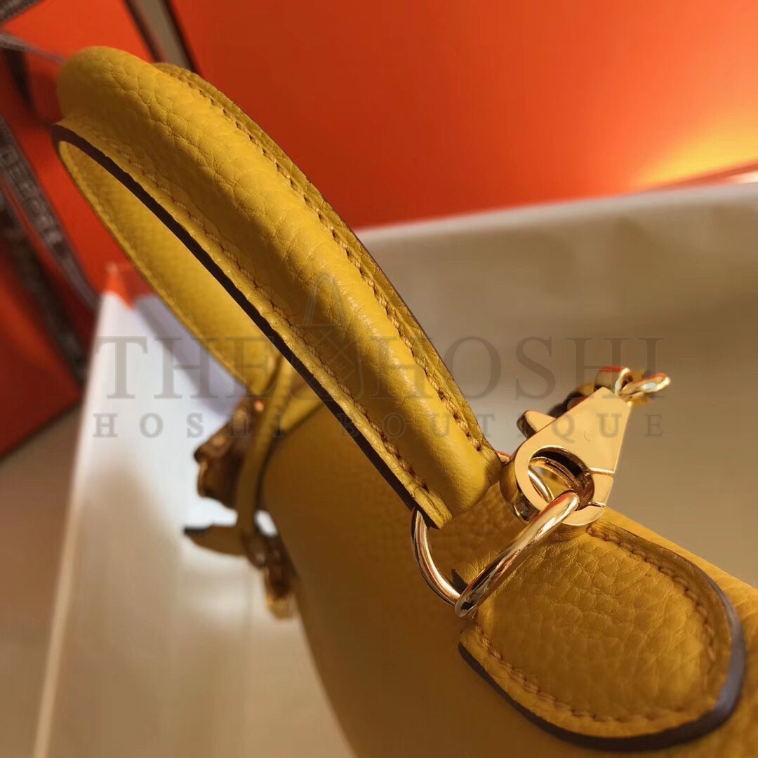 H**me5 Kelly 28cm Retourne Bag In Soleil Clemence Leather Master Quality
