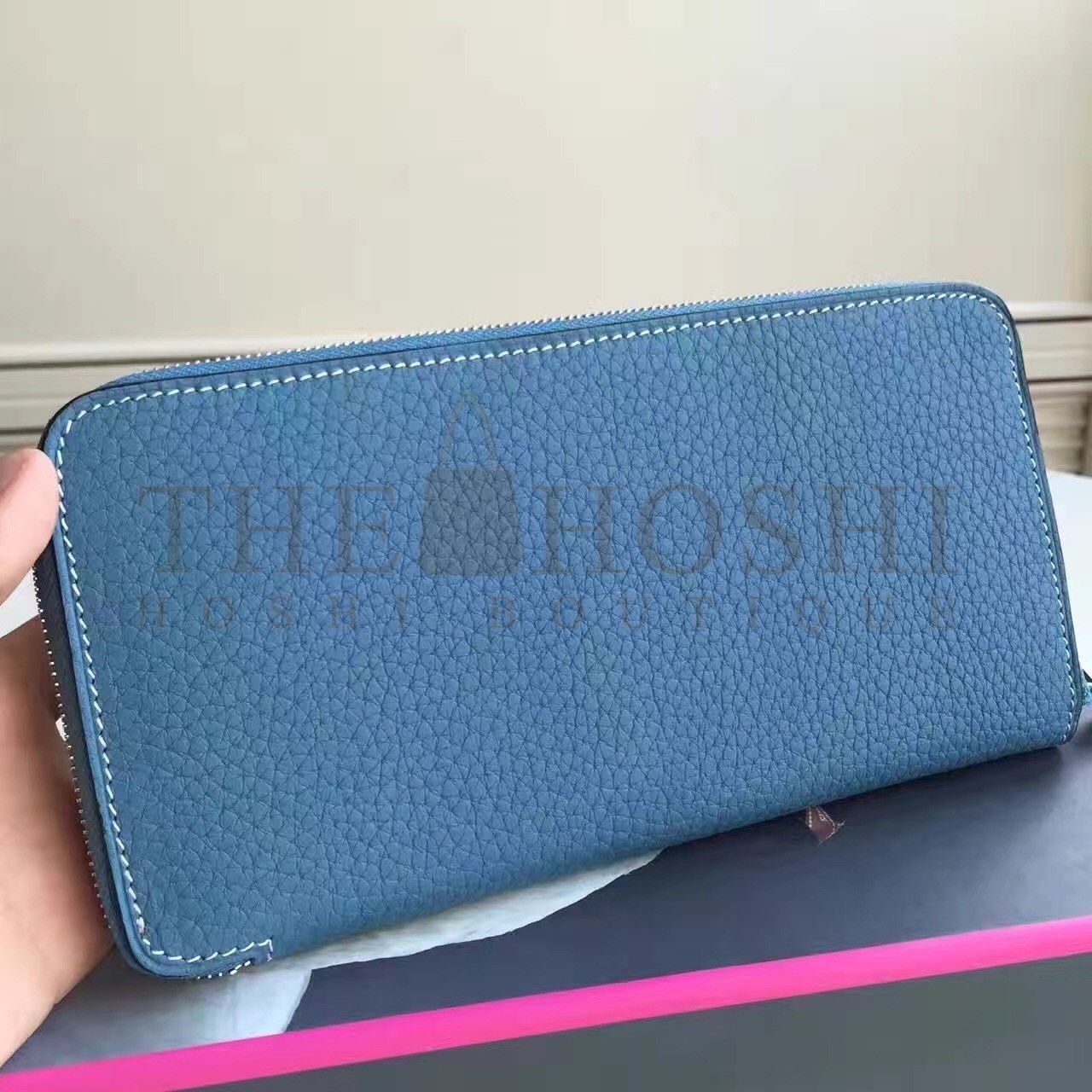 H**me5 Blue Jean Azap Zipped Wallet Master Quality