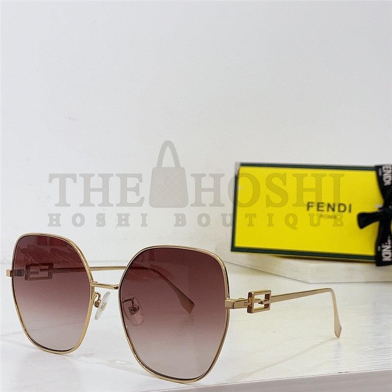 F**di Baguette Butterfly Ff-lens Metal FE40013U.e Sunglasses ✨ Master Quality