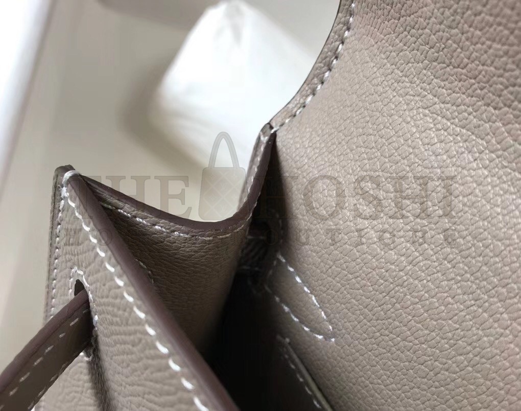 H**me5 Kelly Mini II Bag In Gris Asphalt Epsom Leather Master Quality