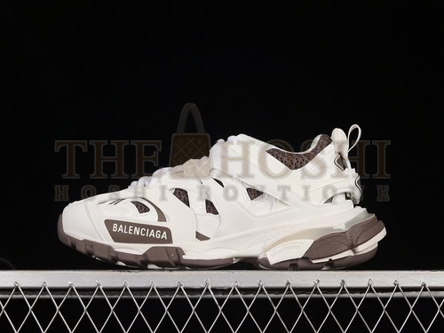 Ba1en*iaga Sneaker Tess S.Gomma Sneakers White/White/Brown Master Quality