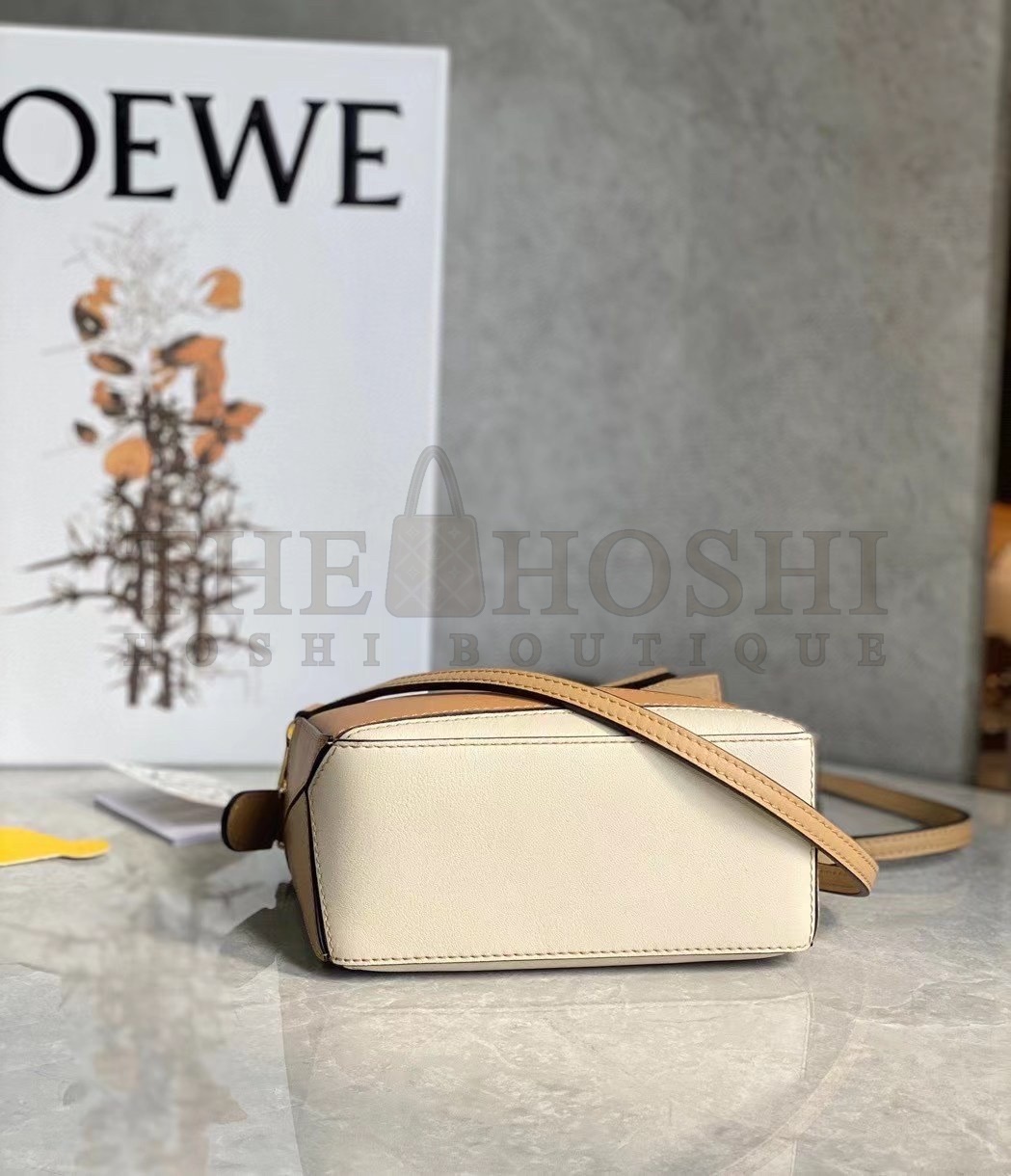 L0ew* Puzzle Mini Bag In Dune/Warm Desert Calfskin Master Quality