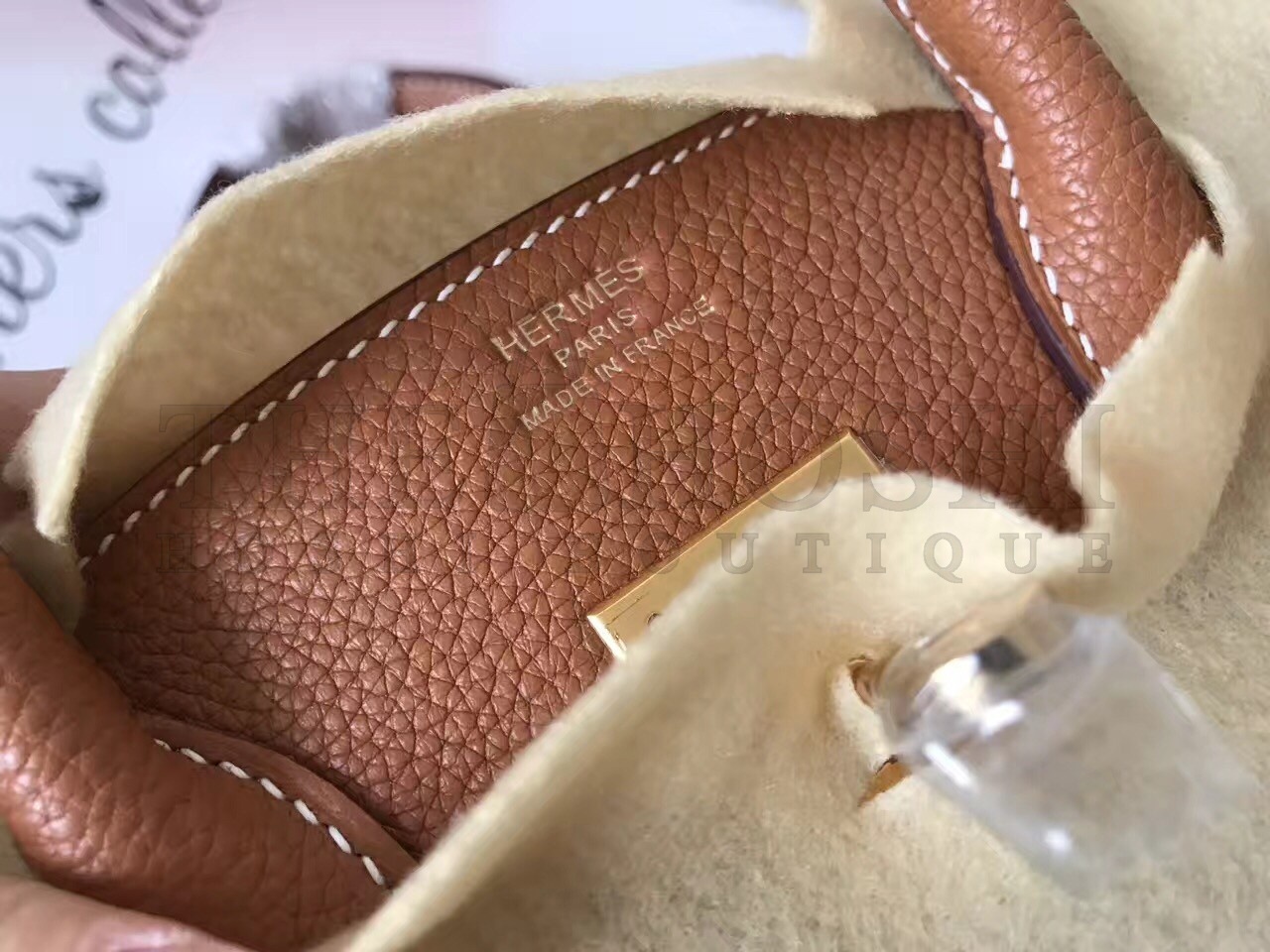 H**me5 Gold Birkin 30cm Clemence Handmade Bag Master Quality