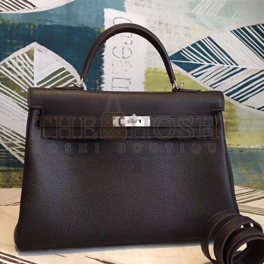 H**me5 Cafe Clemence Kelly 35cm Handmade Bag Master Quality