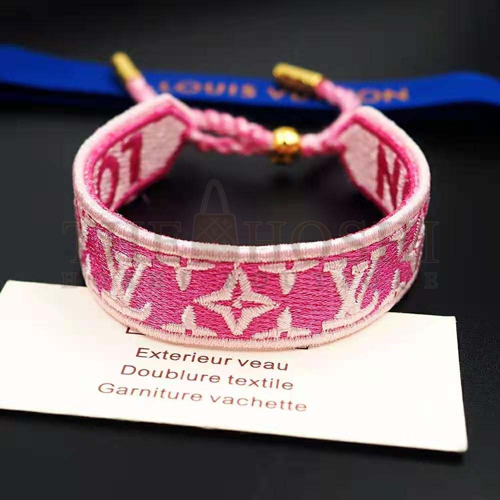 L0vis Vvtt0n Women LV Buddy Bracelet-Pink Master Quality