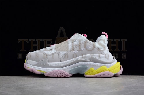 Ba1en*iaga Triple S Sneakers Beige/White/Pink Master Quality