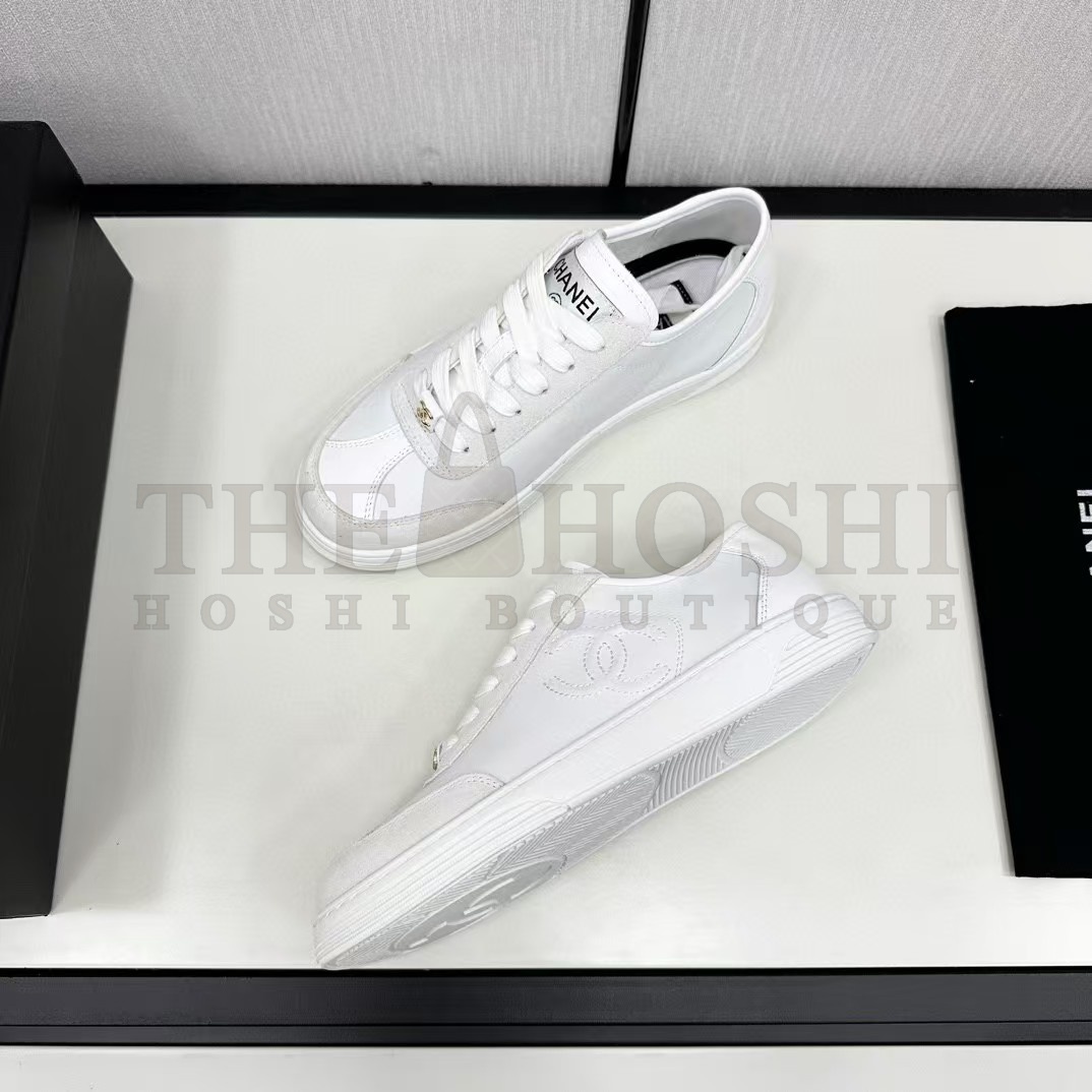 Ch**el Classic White Sneakers Master Quality