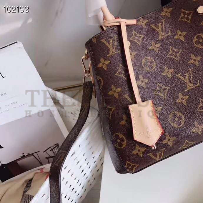 L0vis Vvtt0n LV Women Montaigne BB Bag in Iconic Monogram Canvas-Brown Master Quality