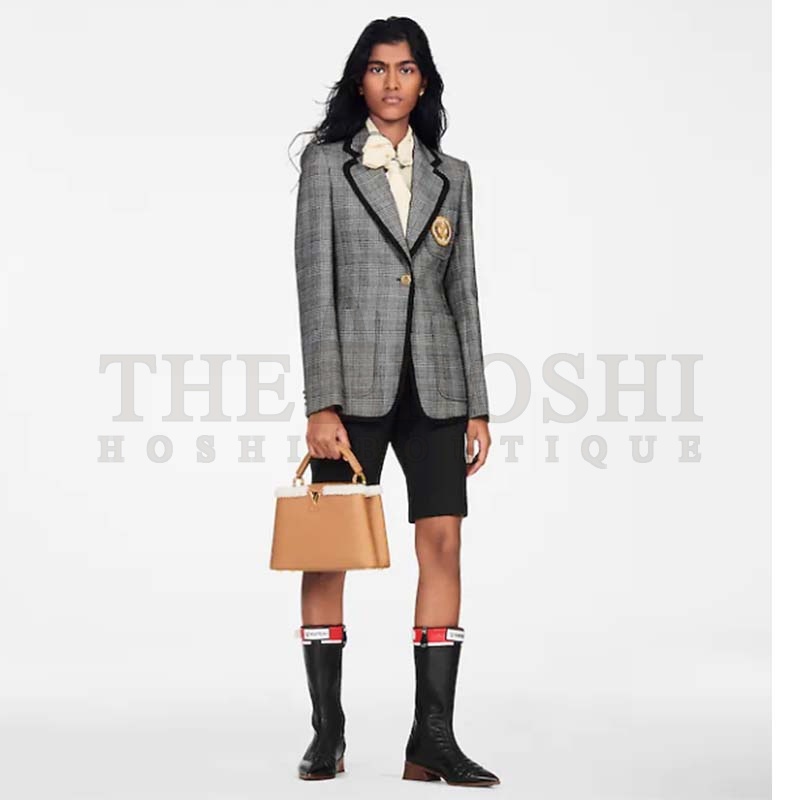 L0vis Vvtt0n LV Women Capucines BB Bag Arizona Taurillon Leather Shearling Master Quality