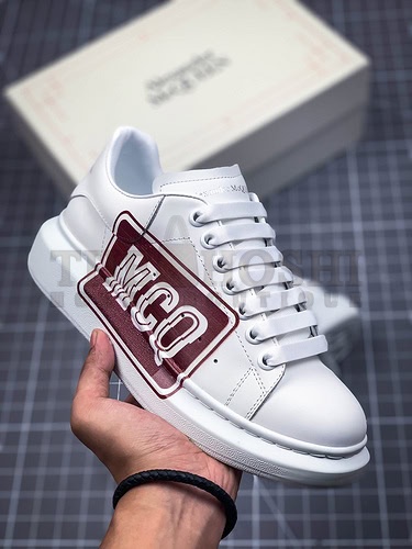 A1exa*der Mcqv*en Sole Sneakers White/Red Master Quality