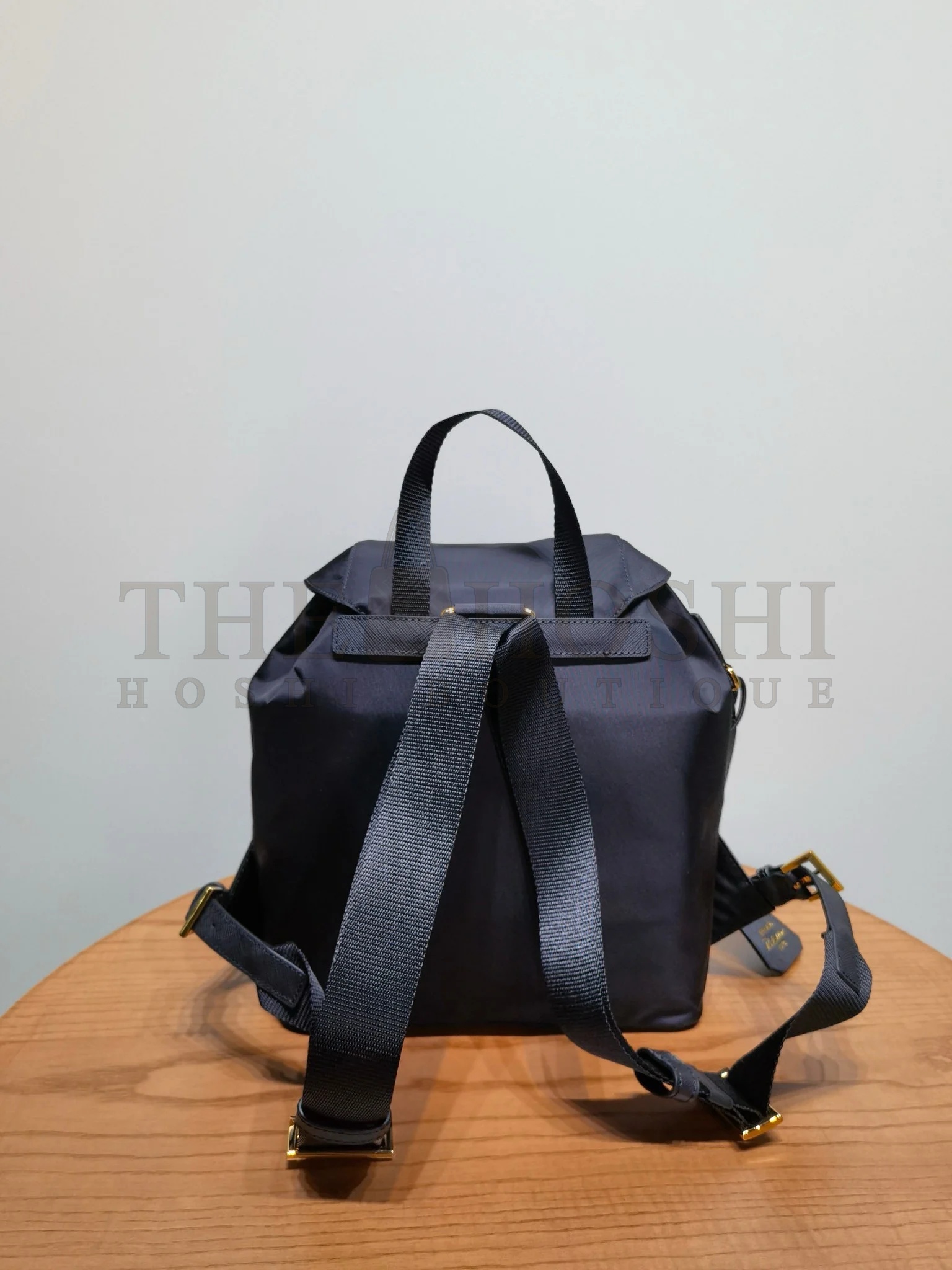 Pra*a Re-Edition 1978 Small Backpack in Black Re-Nylon Master Quality