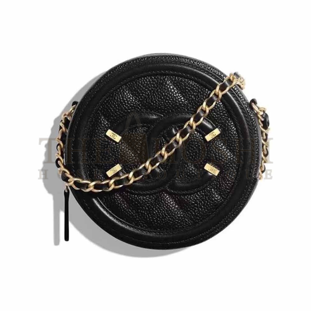 Ch**el Women Ch**el 19 Clutch with Chain Lambskin Gold Silver-Tone and Ruthenium Black Master Quality