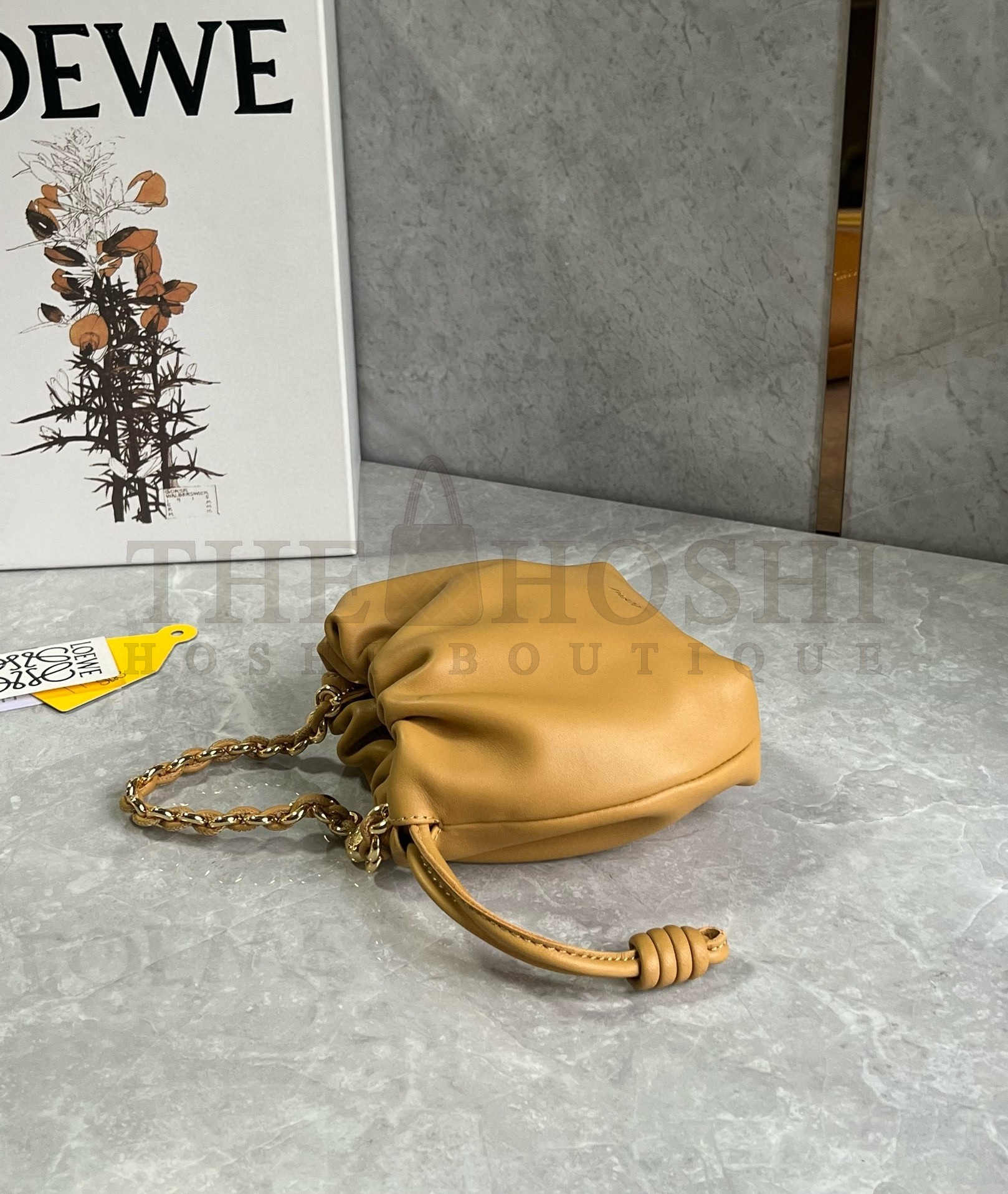 L0ew* Mini Flamenco Purse Bag in Sahara Nappa Lambskin Master Quality
