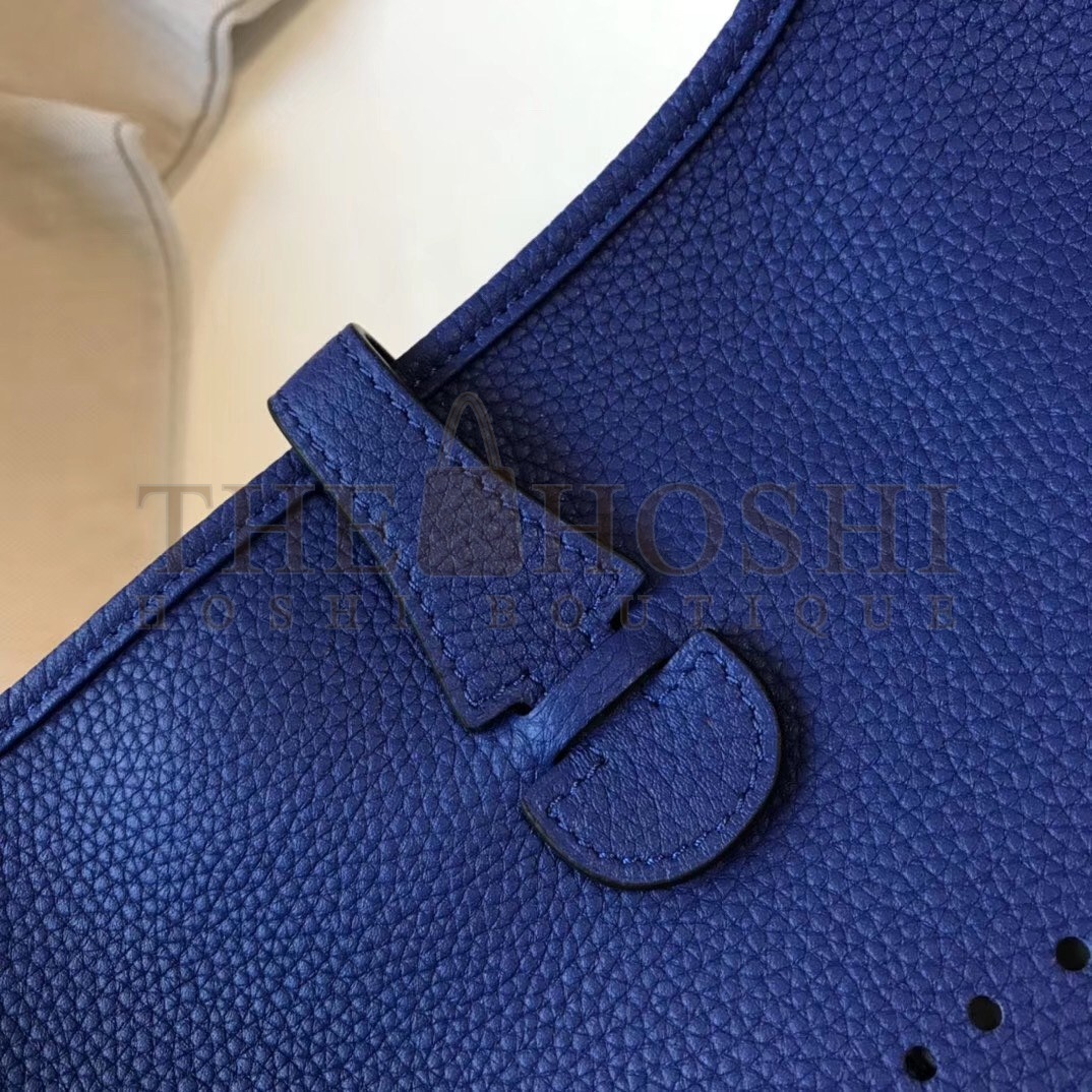 H**me5 Evelyne III 29 Bag In Blue Electric Clemence Leather Master Quality