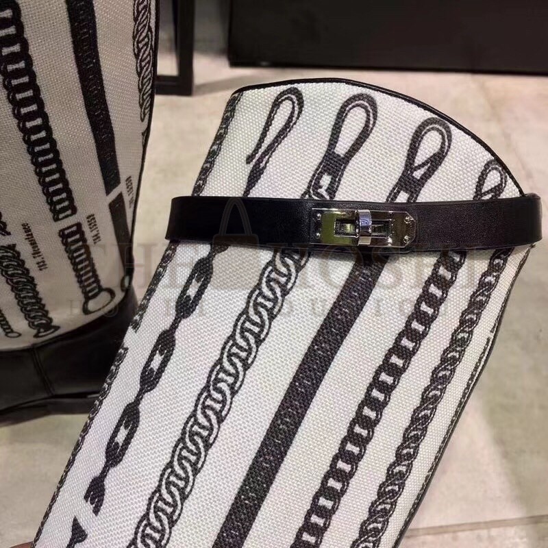 H**me5 Jumping Boots In De Camp Dechainee Toile Master Quality