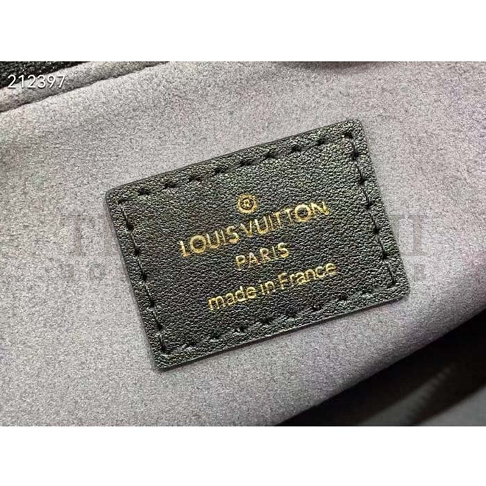 L0vis Vvtt0n LV Women Lexington Pouch Black Monogram-Embossed Calf Leather Master Quality