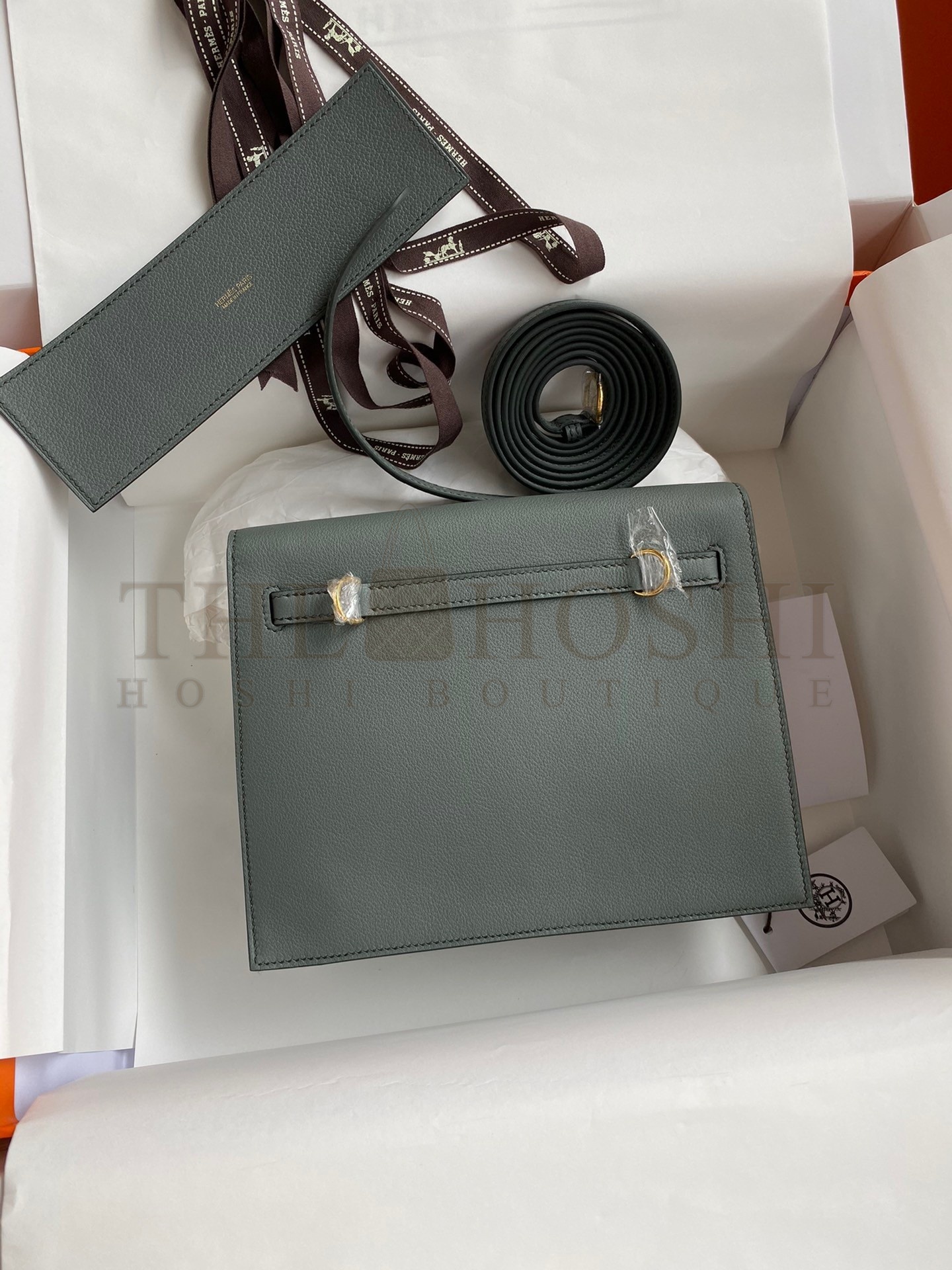 H**me5 Kelly Danse II Bag In Vert Amande Evercolor Calfskin Master Quality