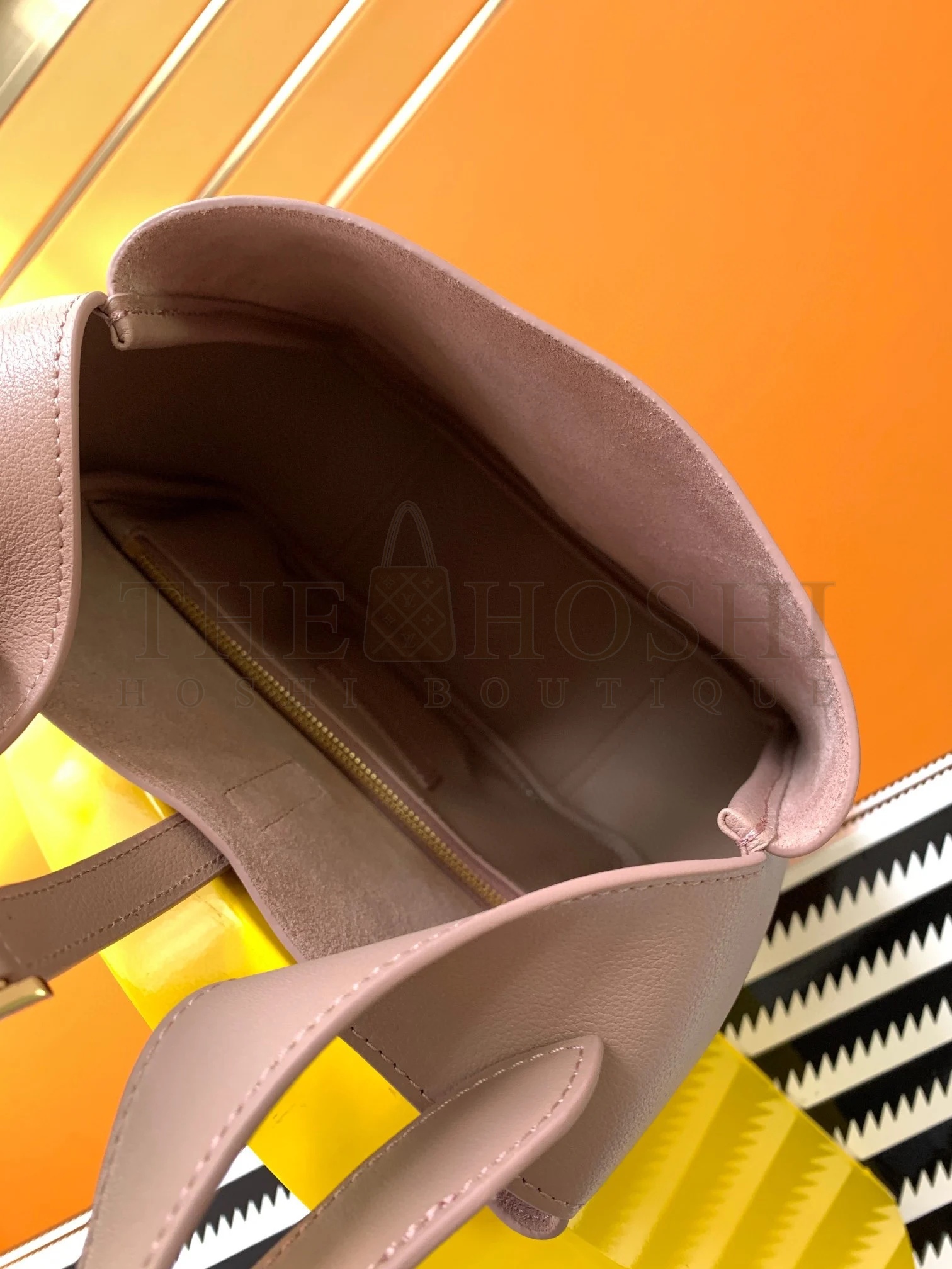 Sa1nt Lau*nt Le 5 A 7 Soft Small Shoulder Bag in Beige Leather Master Quality