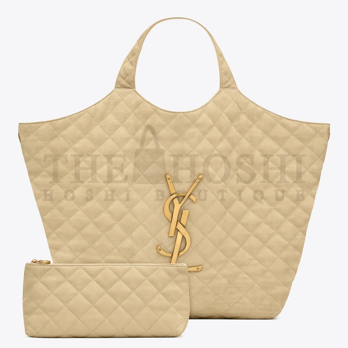 Sa1nt Lau*nt Icare Maxi Shopping Bag In Beige Quilted Lambskin Master Quality