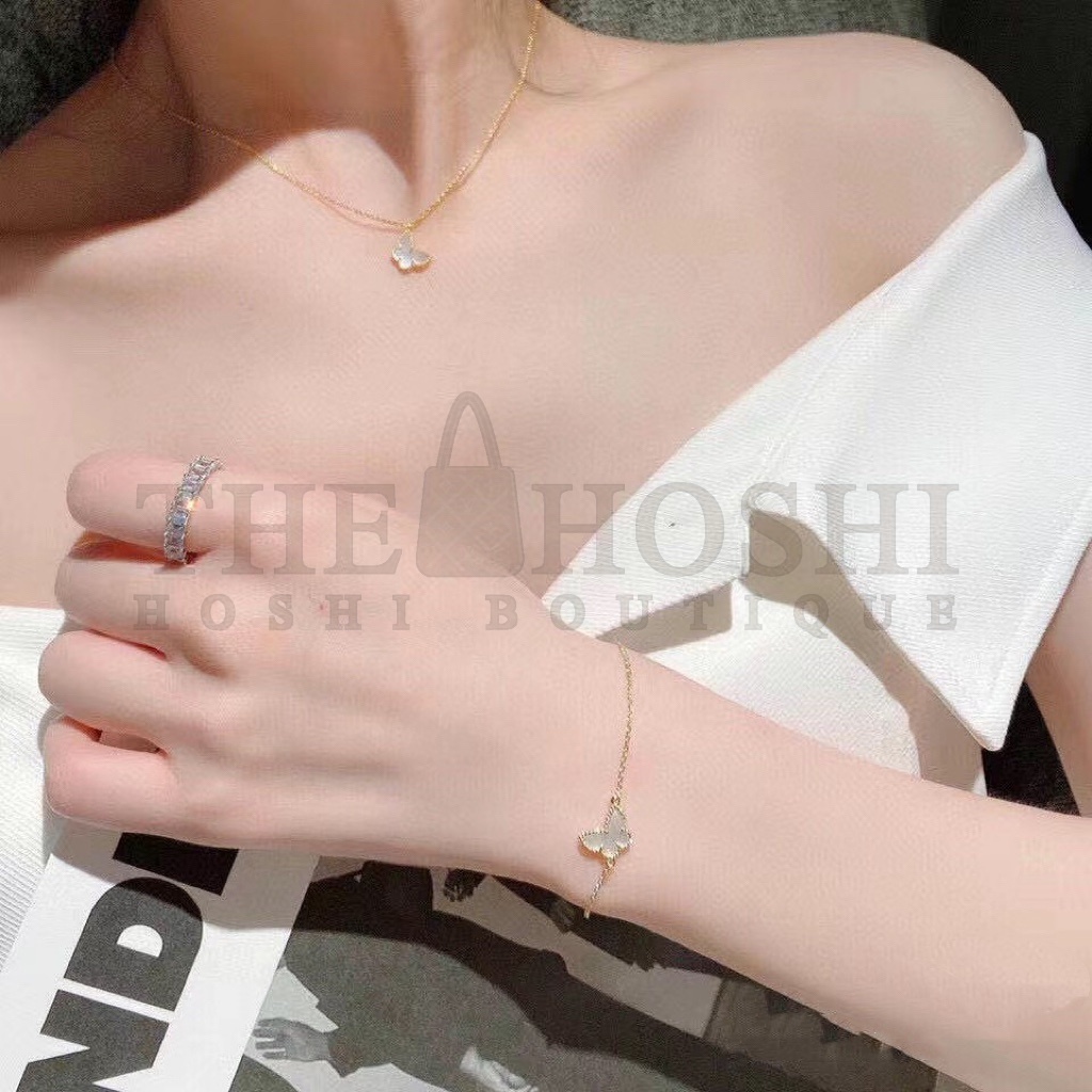 V*n Cl**f & Arpels Butterfly Bracelet, Sweet Alhambra butterfly bracelet Master Quality