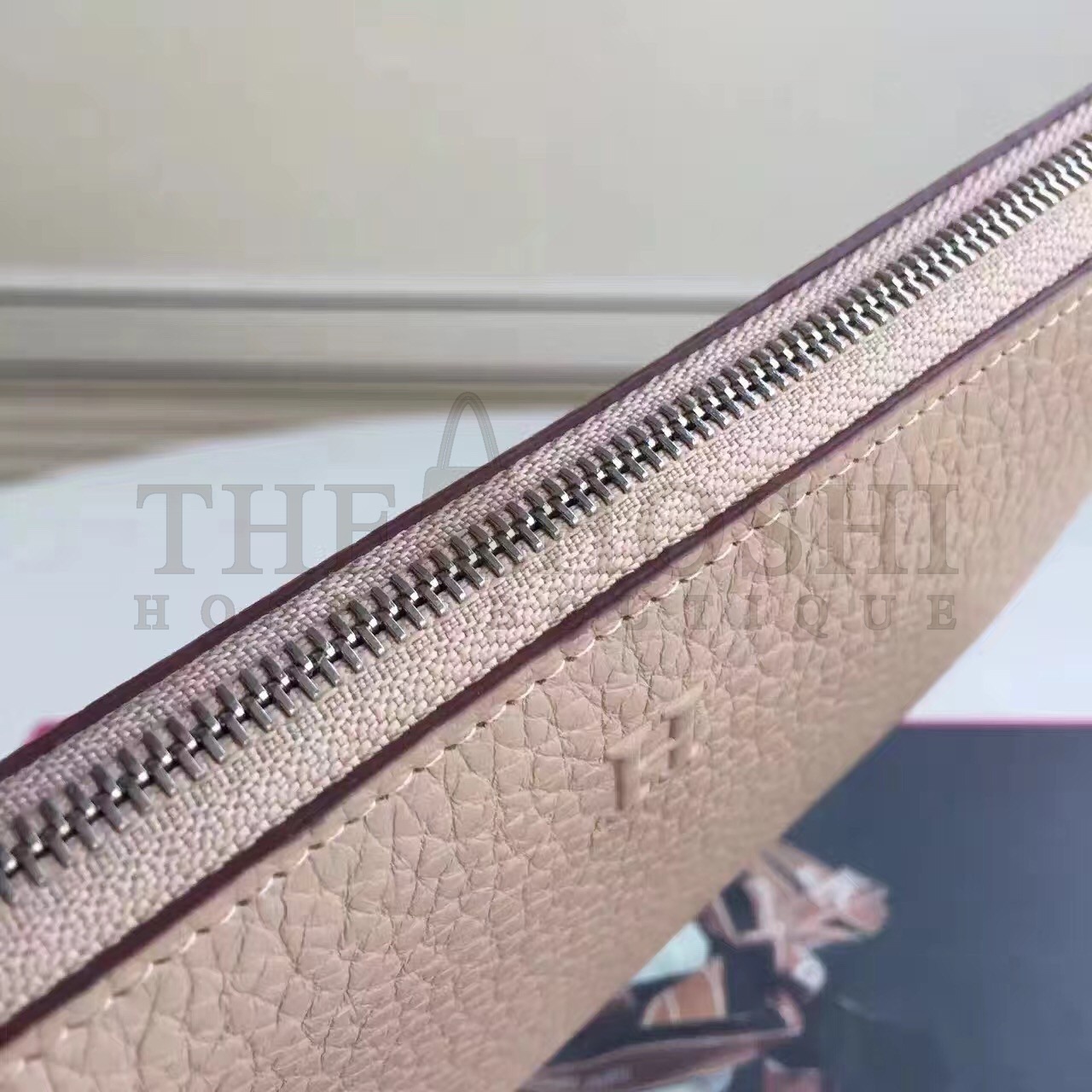 H**me5 Grey Clemence Azap Zipped Wallet Master Quality