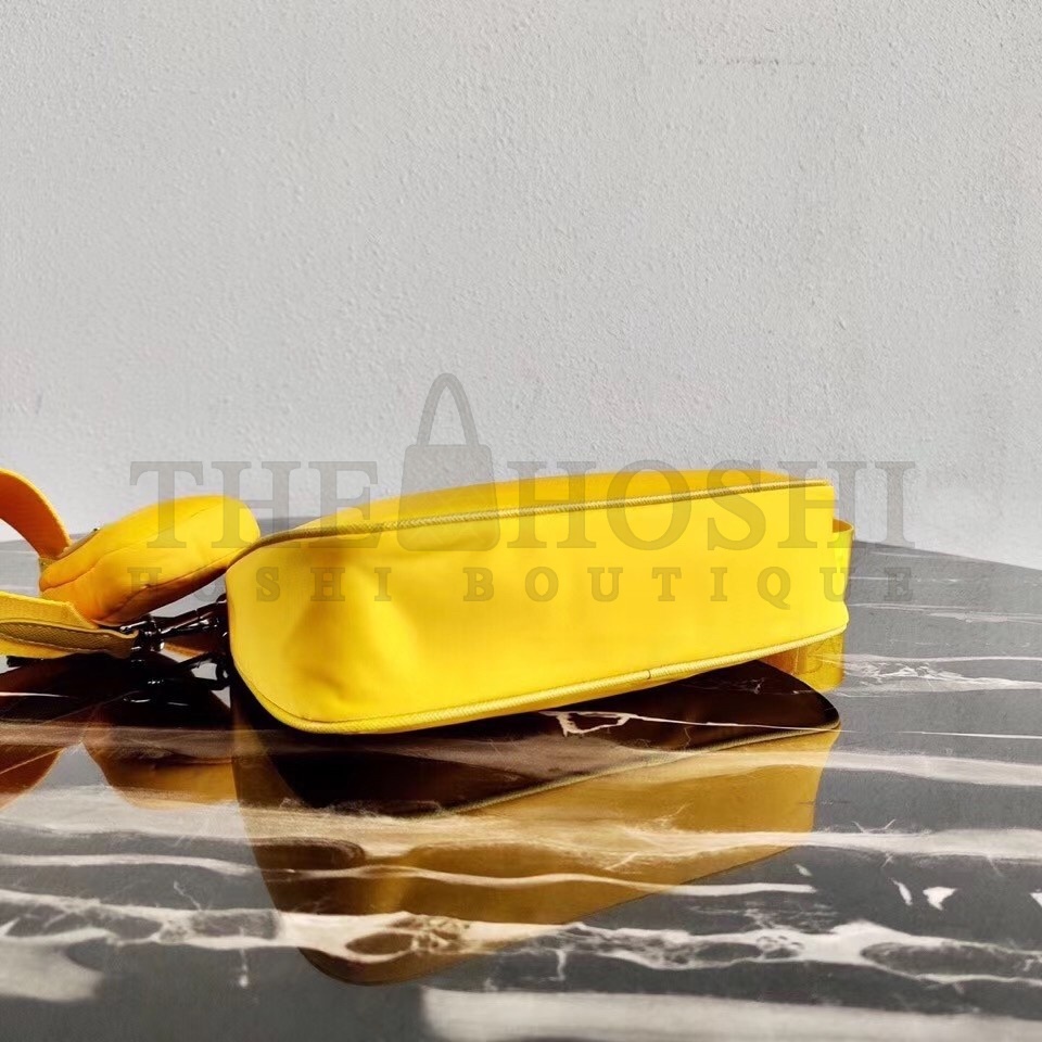 Pra*a Yellow Nylon Re-Edition 2005 Shoulder Bag Master Quality