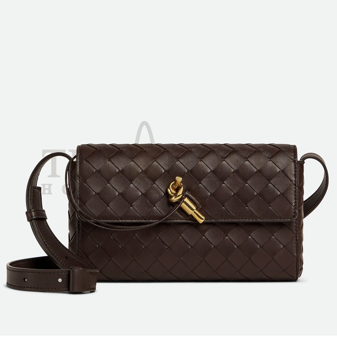 B0tt*ga Ven*ta Mini Andiamo Cross-Body Bag in Fondant Intrecciato Lambskin Master Quality