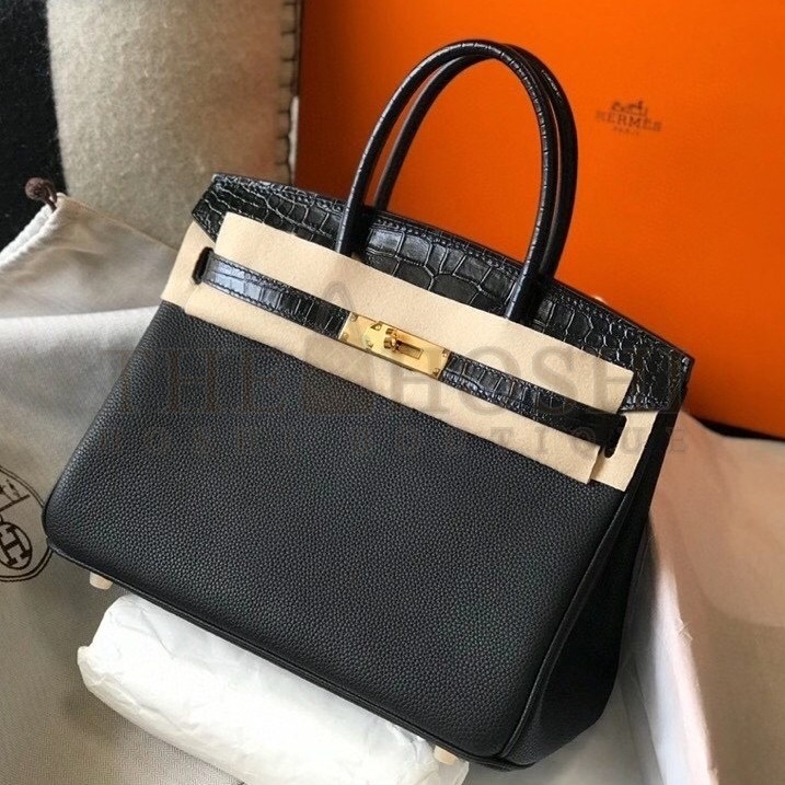 H**me5 Touch Birkin 30cm Limited Edition Black Bag Master Quality