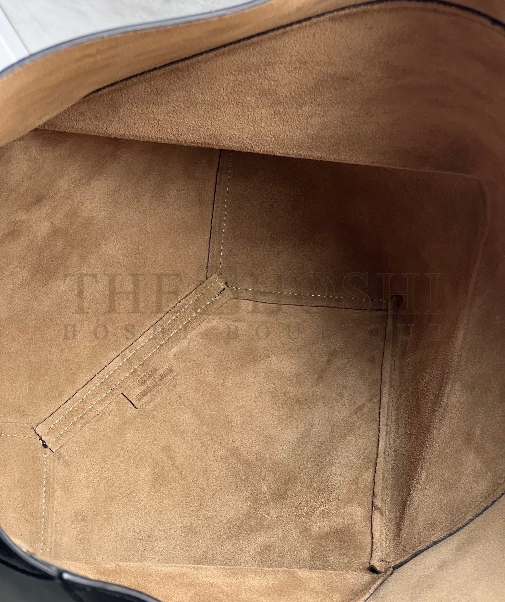 L0ew* Medium Puzzle Fold Tote Bag in Black Calfskin Master Quality