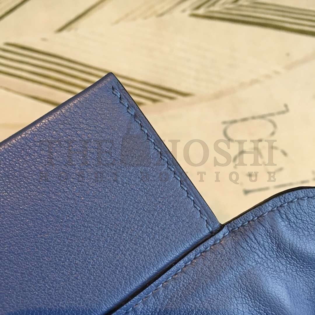 H**me5 24/24 29 Bag In Blue Clemence Calfskin Master Quality