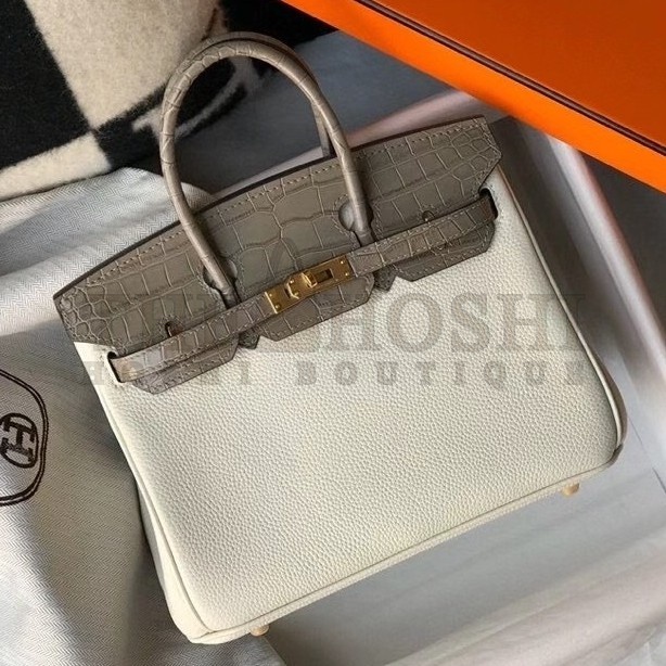 H**me5 Touch Birkin 25cm Limited Edition White Bag Master Quality