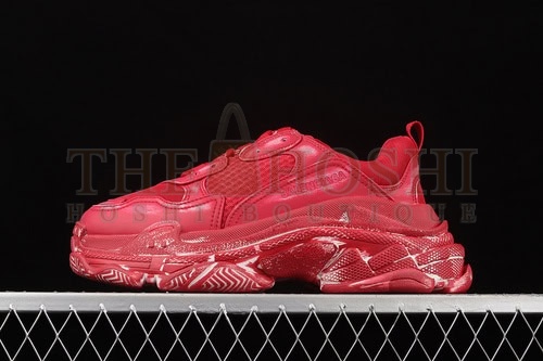 Zg Ba1en*iaga Triple S Sneakers Red/Red/Red Master Quality