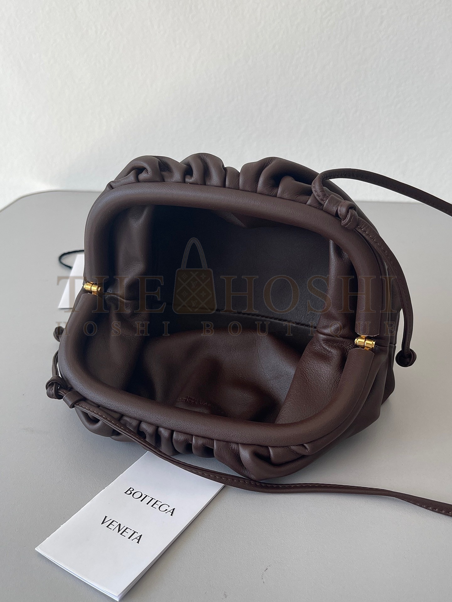 B0tt*ga Ven*ta Mini Pouch Bag In Fondant Calfskin Master Quality