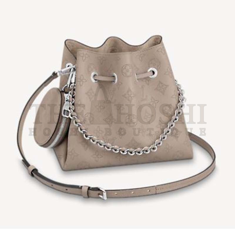 L0vis Vvtt0n LV Women Bella Bucket Bag in Mahina Calf Leather Monogram Master Quality
