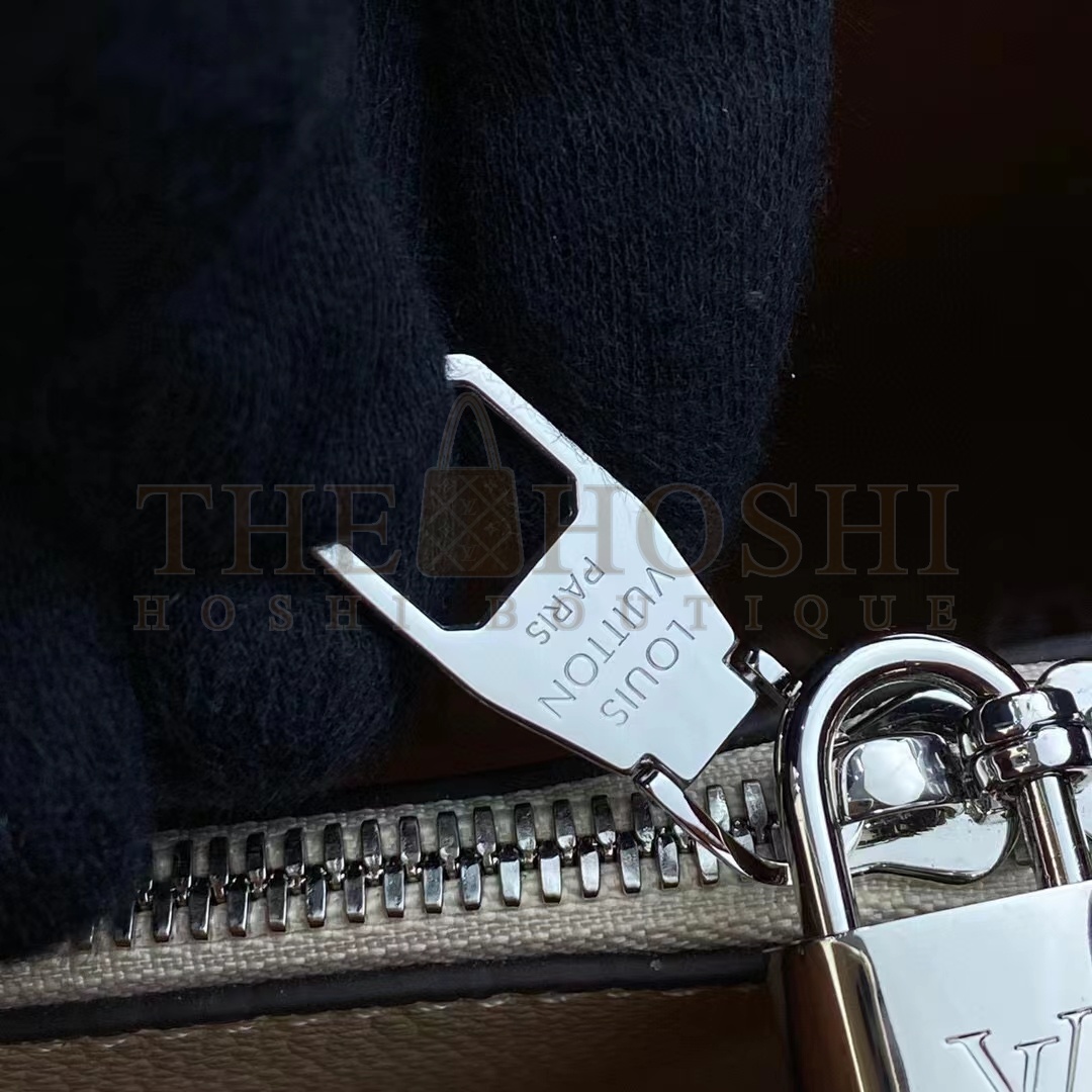 L0vis Vvtt0n LV Women Muria Bucket Bag Crème Beige Mahina Perforated Calf Leather Master Quality